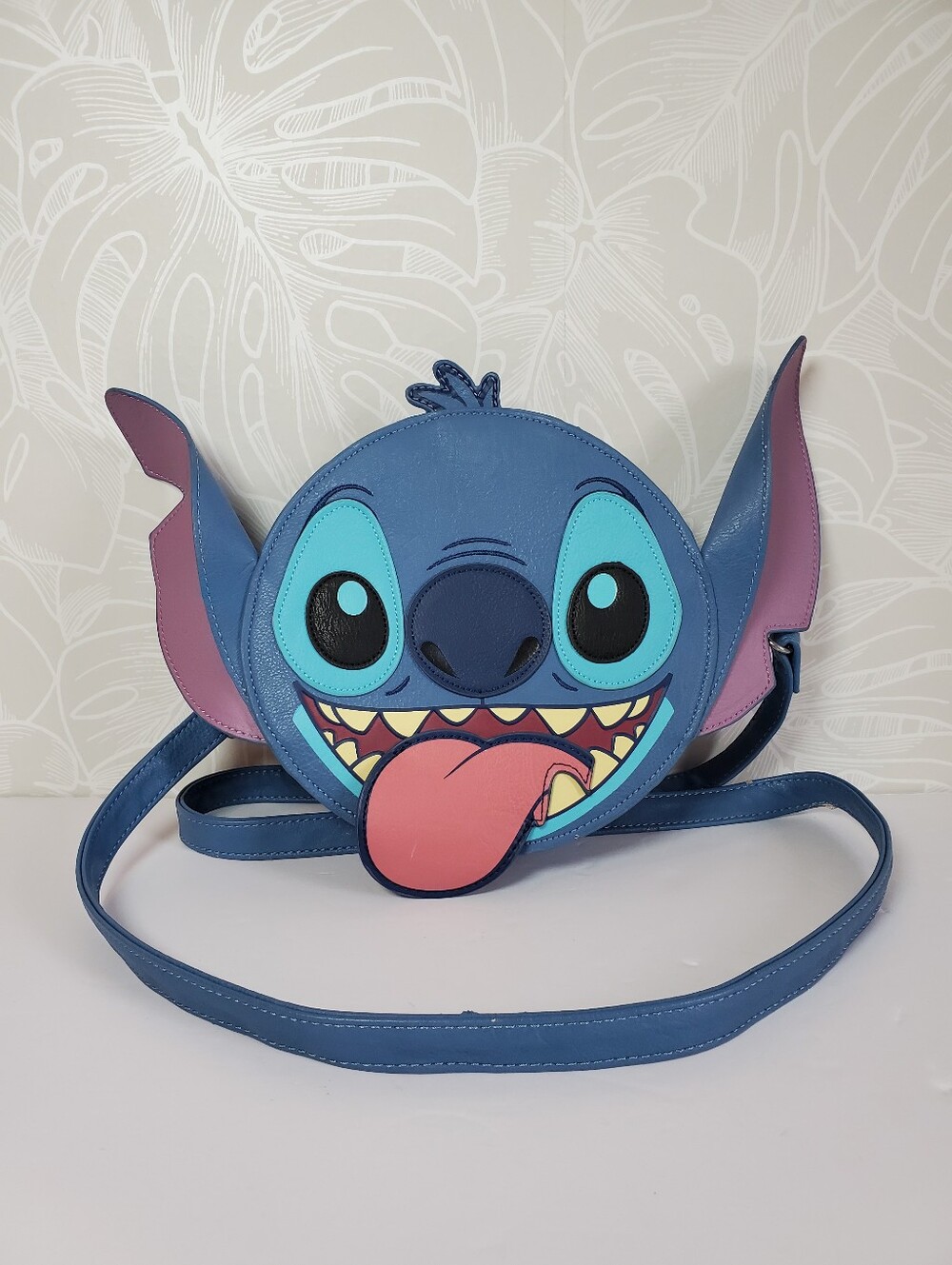 Disney Loungefly Stitch Face Round Crossbody Park Bag
